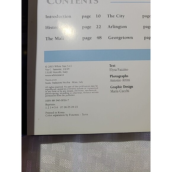 High Above Washington by Elysa, NEW RARE Book, HARDCOVER, 2007, LARGE SIZE - Picture 6 of 10